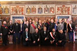 Ceremoniální víkend Rožmberského řádu zlaté lebky v Třeboni